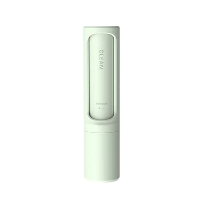 2-in-1 Reusable Pet Hair Remover Brush and Lint Roller for Effective Fur and Dust Removal from Clothes - Self-Cleaning and Portable