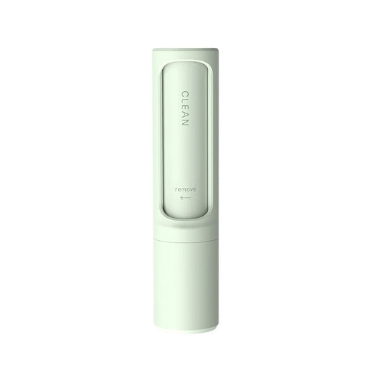 2-in-1 Reusable Pet Hair Remover Brush and Lint Roller for Effective Fur and Dust Removal from Clothes - Self-Cleaning and Portable
