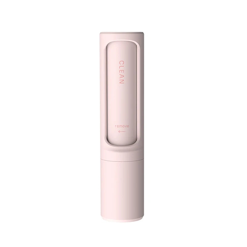 2-in-1 Reusable Pet Hair Remover Brush and Lint Roller for Effective Fur and Dust Removal from Clothes - Self-Cleaning and Portable
