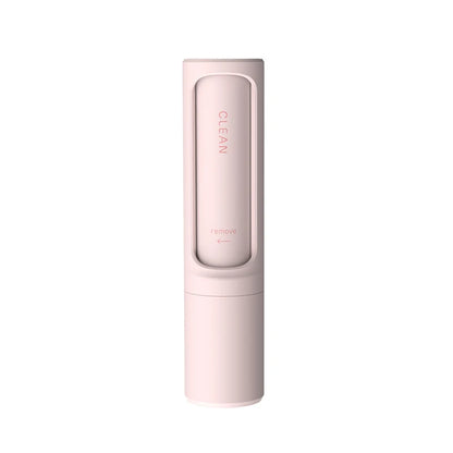 2-in-1 Reusable Pet Hair Remover Brush and Lint Roller for Effective Fur and Dust Removal from Clothes - Self-Cleaning and Portable