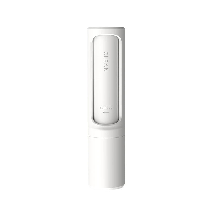 2-in-1 Reusable Pet Hair Remover Brush and Lint Roller for Effective Fur and Dust Removal from Clothes - Self-Cleaning and Portable