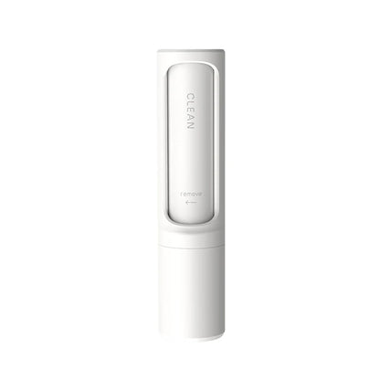 2-in-1 Reusable Pet Hair Remover Brush and Lint Roller for Effective Fur and Dust Removal from Clothes - Self-Cleaning and Portable