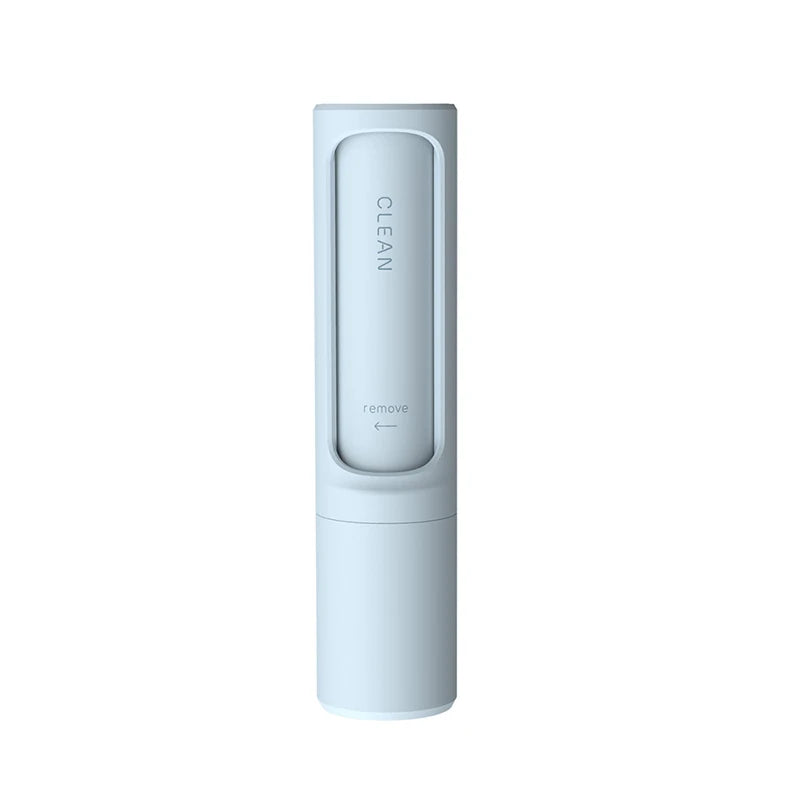2-in-1 Reusable Pet Hair Remover Brush and Lint Roller for Effective Fur and Dust Removal from Clothes - Self-Cleaning and Portable